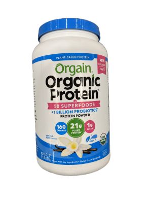 Orgain Organic Plant‑Based Protein Powder – Smooth, Clean & Delicious